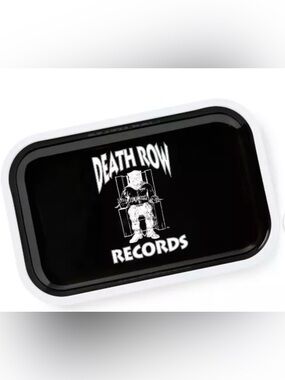 Death Row Records Black and White Party Tray- New